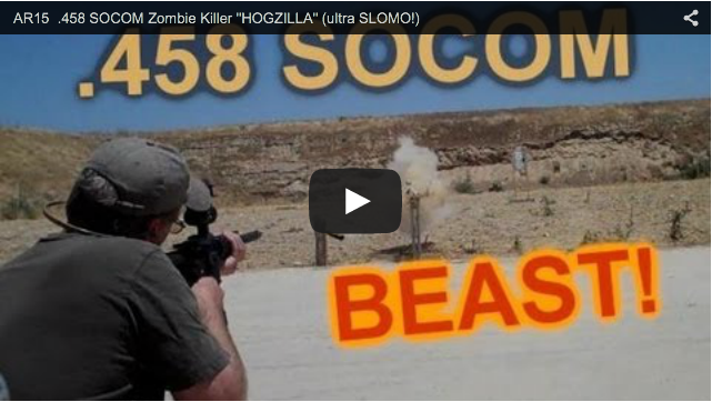 Video: Behemoth .458 SOCOM in Action