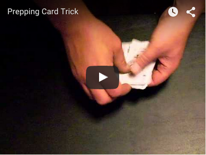 Video: Disaster Preparedness Card Trick