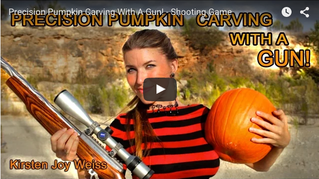 Video: Pumpkin Carving with a .22 Rifle