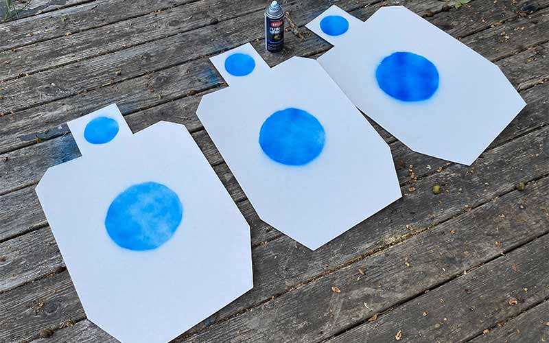 Shadowland-Drill-painted-targets