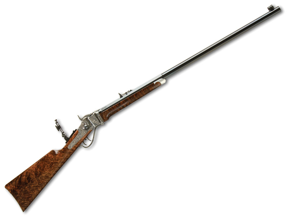 Despite the Sharps Rifle being a more than 150-year-old design modern manufacturers continue to product the timeless firearm. Above is a specimen from Shiloh Sharps out of Montana.