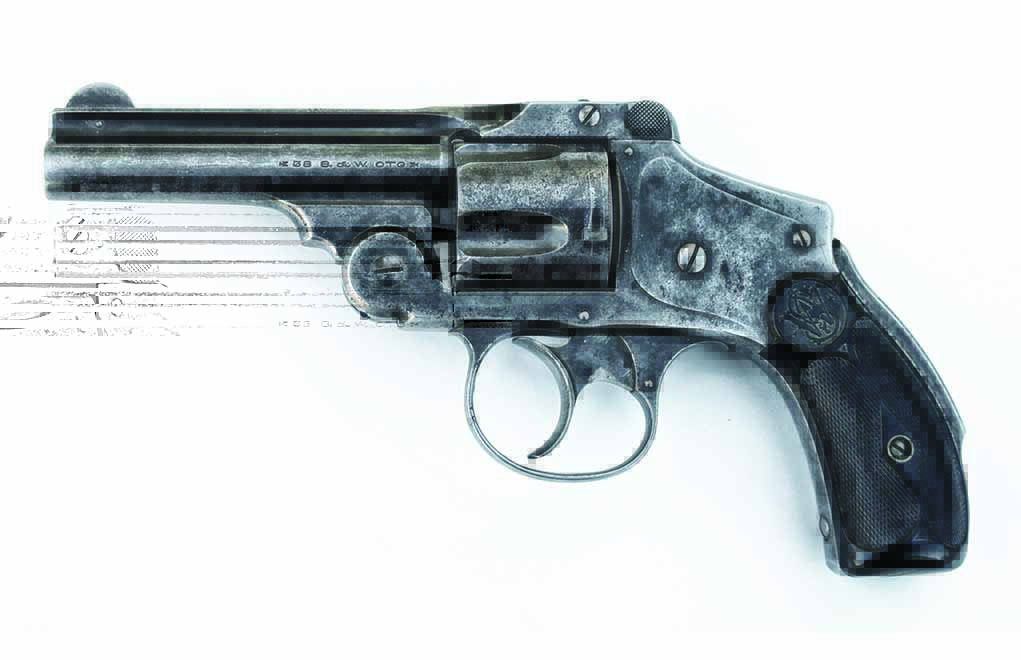 Smith & Wesson may have been the first manufacturer to make use of the grip safety feature over 125 years ago to allow safe carry of a loaded revolver in a pocket or purse.