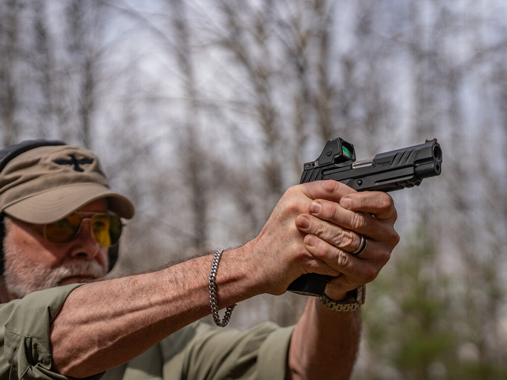 Shoot Handguns At Long Distance