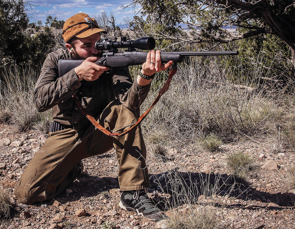 Get away from the bench and practice the kneeling position. During hunting season you'll be glad you did. 