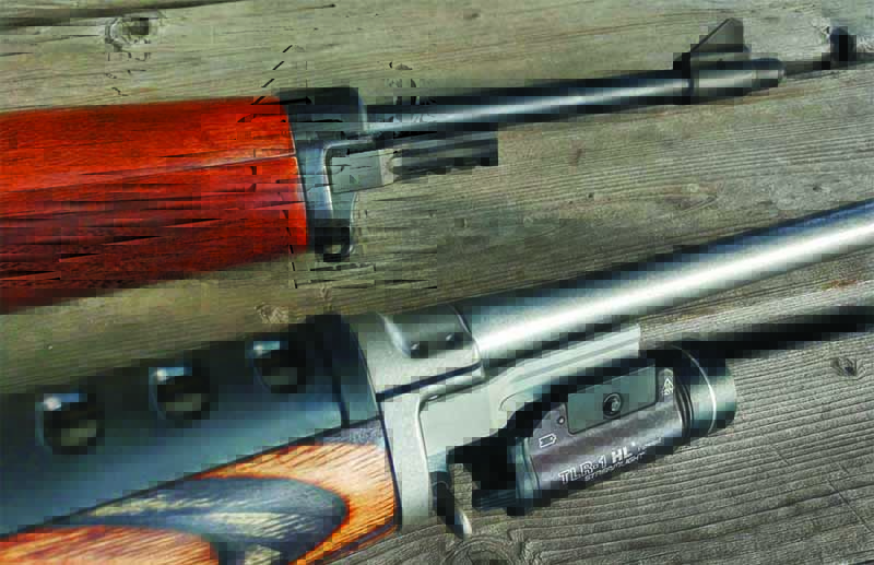 Need to front mount something on a Ruger Mini14? Skinner Sights has you covered. 