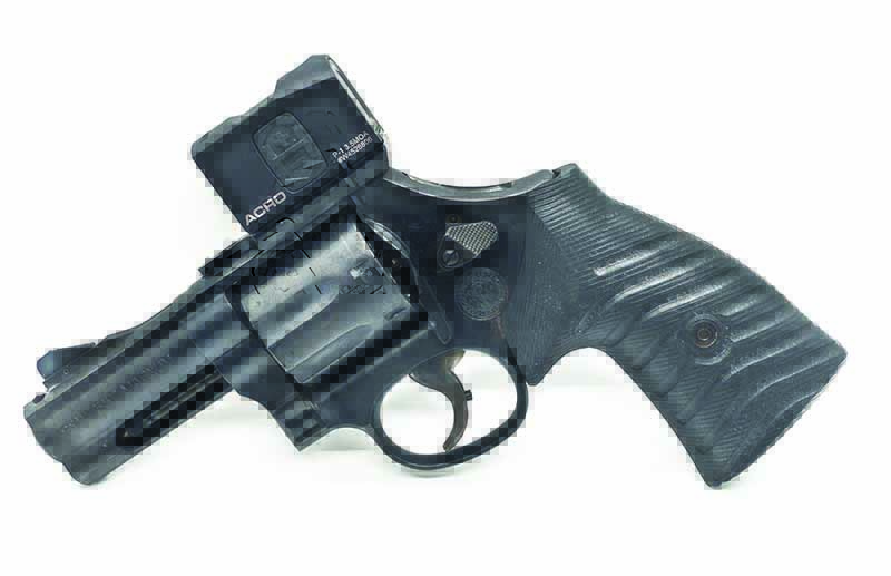 The MFR shows signs of use after being an EDC gun for three months and firing 1,200 rounds.