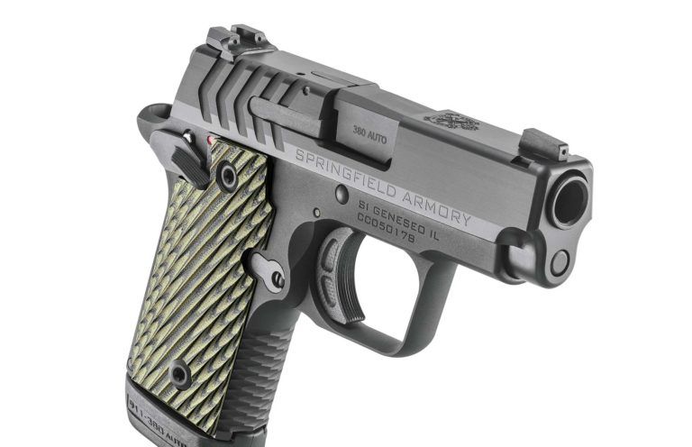 New Handgun: Springfield 911 .380 ACP In Black Nitride