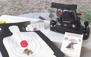 On the Ransom rest, the Springfield Armory Range Officer 1911 stayed around the two-inch mark at 25 yards, just as I had hoped.