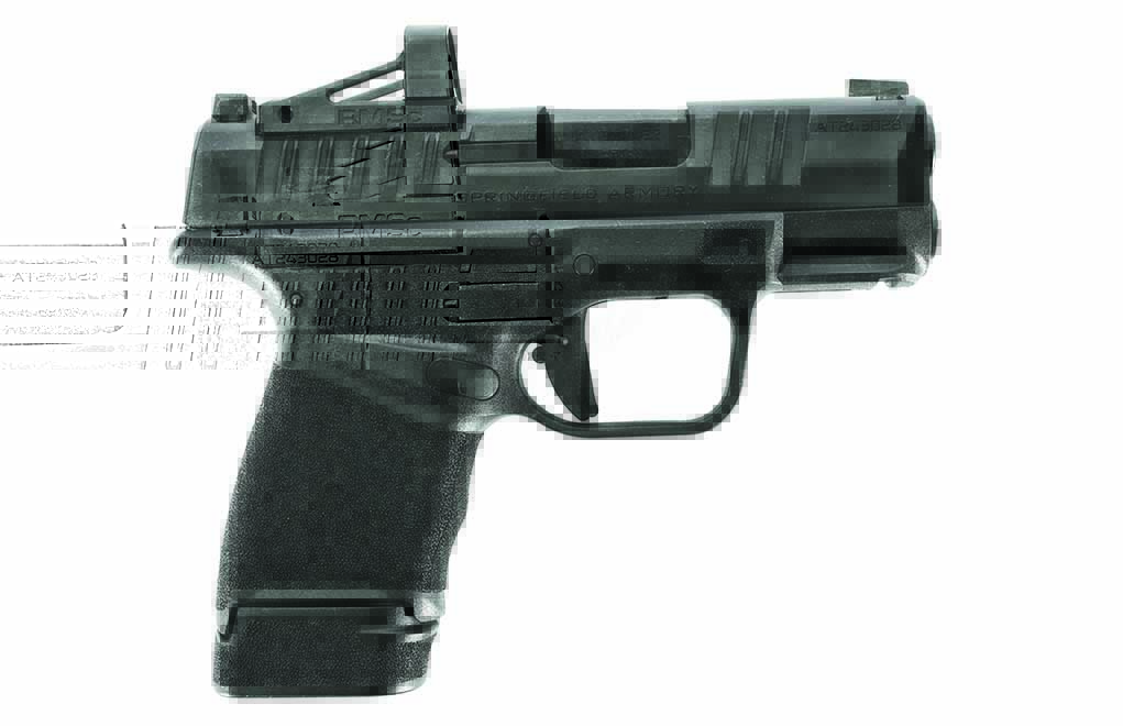 The Springfield Armory Hellcat is the newest of the new—a compact 9mm that can take a red-dot and holds a lot of ammo.