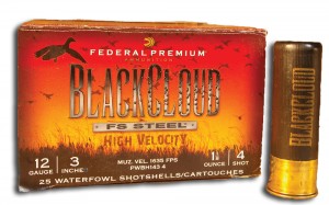 Federal’s High Velocity Black Cloud steel loads fire 1 1/8 oz. of shot at 1,635 fps.