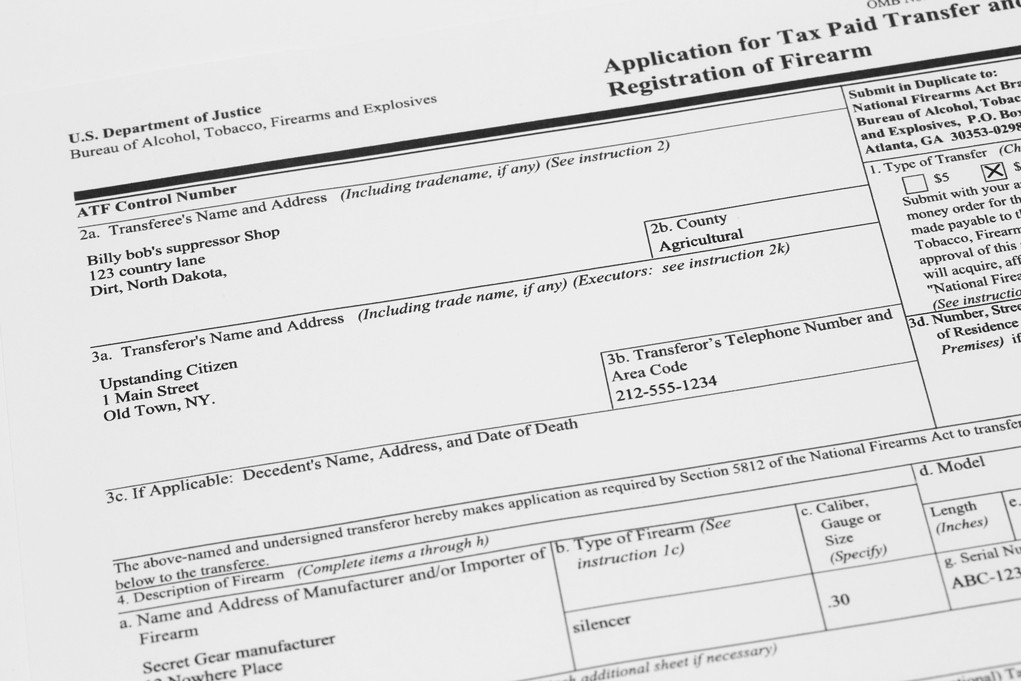 SupYes, it is a four-page government document. Yes, if you get any part wrong they will bounce your application back. But the dealer has done this before, many times, so work with the dealer when you fill out your form 4.pressor-how-to-buy