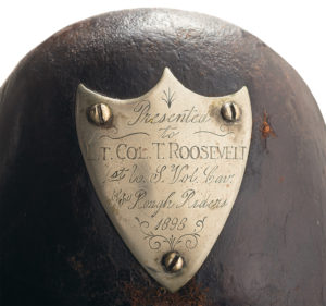 An incredible pommel plate on this saddle shows why it was one of the most sought after items at the auction. Photo Rock Island Auction Company.