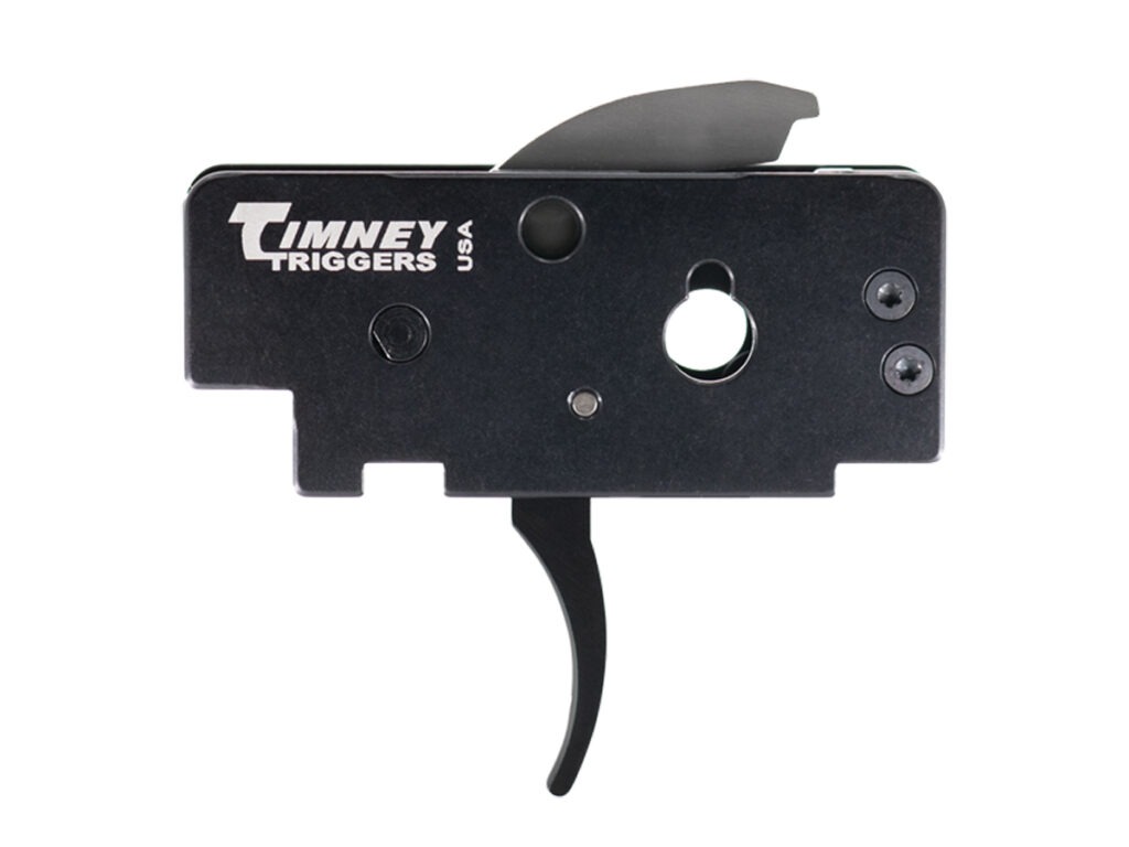 A Timney HK MP5 two-stage trigger.