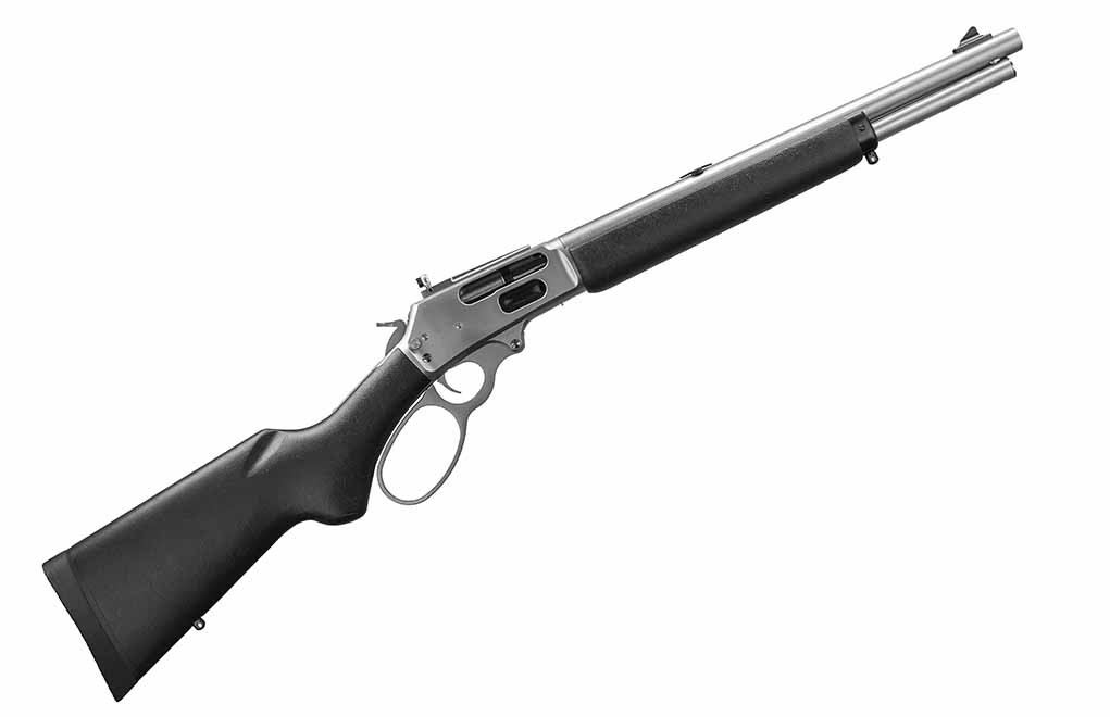The Marlin 1895 Trapper chambered in 45-70 Government is all the stopping power you’ll ever need in this world or the next. Small, powerful and mechanically reliable, a lever-action rifle has been the default truck gun for thousands of Americans long before we started writing stories about truck guns. 