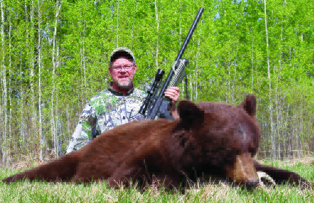 On the range, the author saw 1-inch groups consistently. In the field, members of the author’s bear camp went eight for eight … and none of the bears required tracking. 