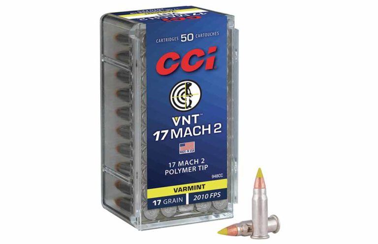 CCI Adds VNT .17 Mach 2 And .22 WMR Varmint Rounds