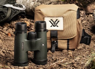 First Look: Vortex Triumph HD 10×28 & 12×50 Binos Vortex Triumph HD 10×28 12×50 Binos feature