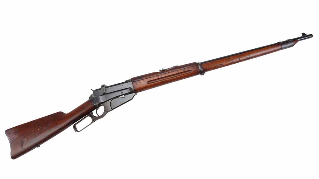 World War I Rifle_Russian Contract Winchester Model 1895