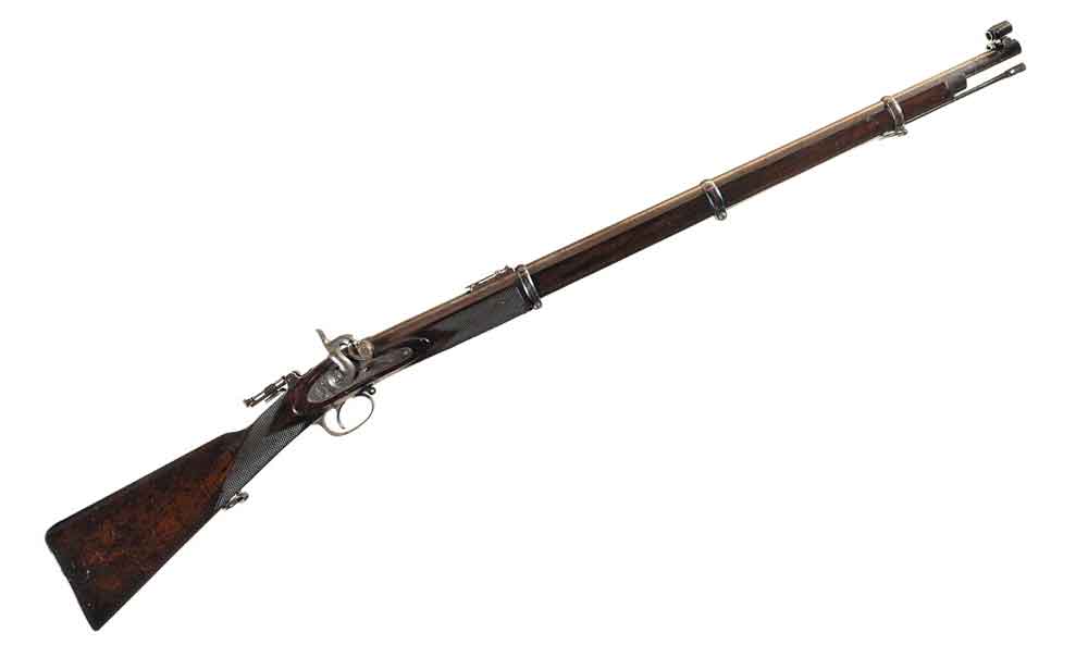 The Whitworth Rifle wasn't heavily used in the Civil War, but still made a name for itself in the hands of Confederate sharpshooters.