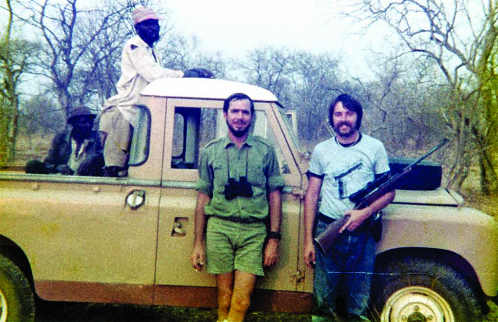 Bill Wilson is much more than just a businessman who sells world-class firearms; he’s also a world-class competitive shooter and hunter. This photo was taken on his first African safari.