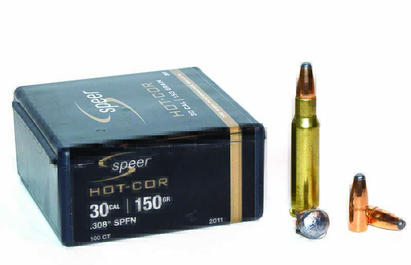 With the ability to push a bullet like the Speer Hot Core Flat Point to 2,700 fps, the .307 Winchester takes the lever gun into a new realm of ballistic performance.