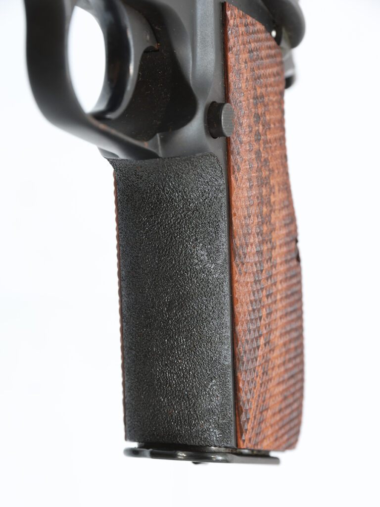 Yost Custom Hi-Power grip stippling 2