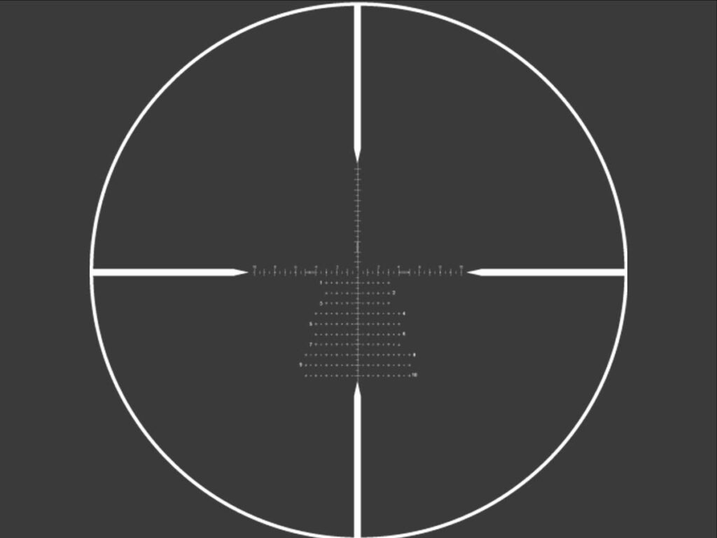 ZeroTech's RMG reticle walks a fine line, offering ample functionality without being cluttered.