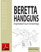 Beretta Exploded Gun Drawings
