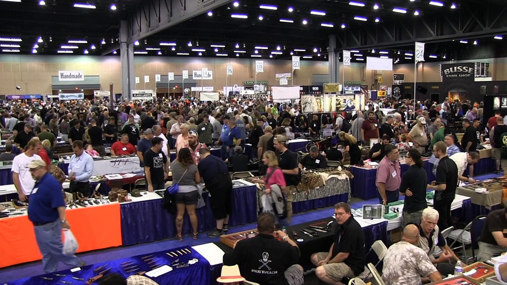 With knives as far as the eye can see, it's easy to see why the BLADE Show is the World's Greatest Knife Show.
