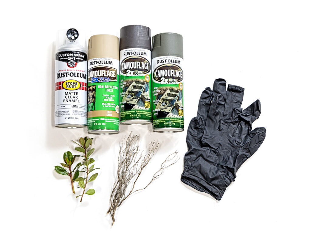 camoflauge spraypaint