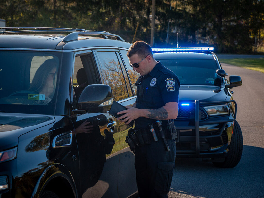 carry laws traffic stop
