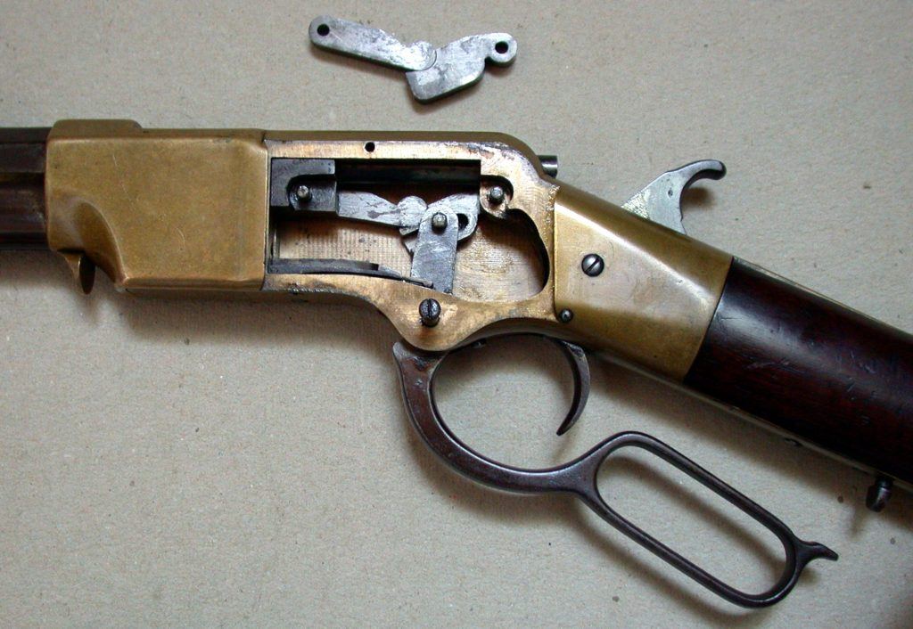 1860 Henry Rifle toggle link. Photo: Wikipedia