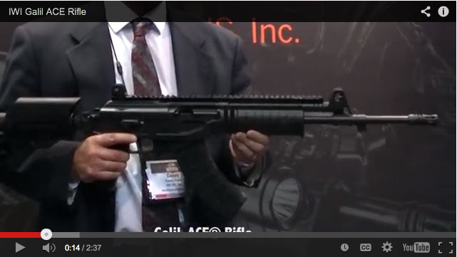 Video: IWI Introduces the New Galil ACE
