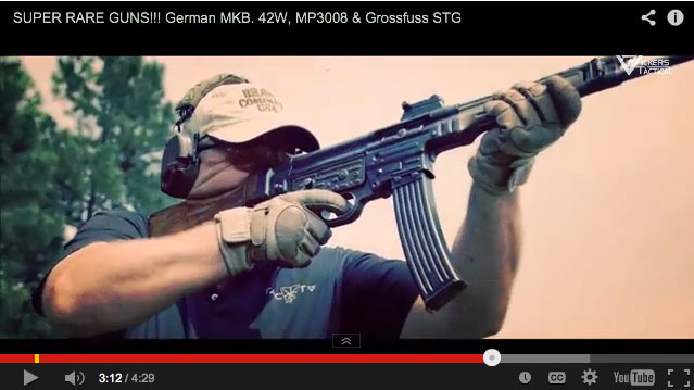 Video: Rare WWII German Military Guns