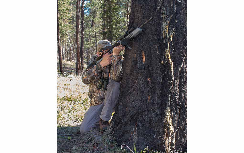 improvised-shooting-support-knife-in-tree