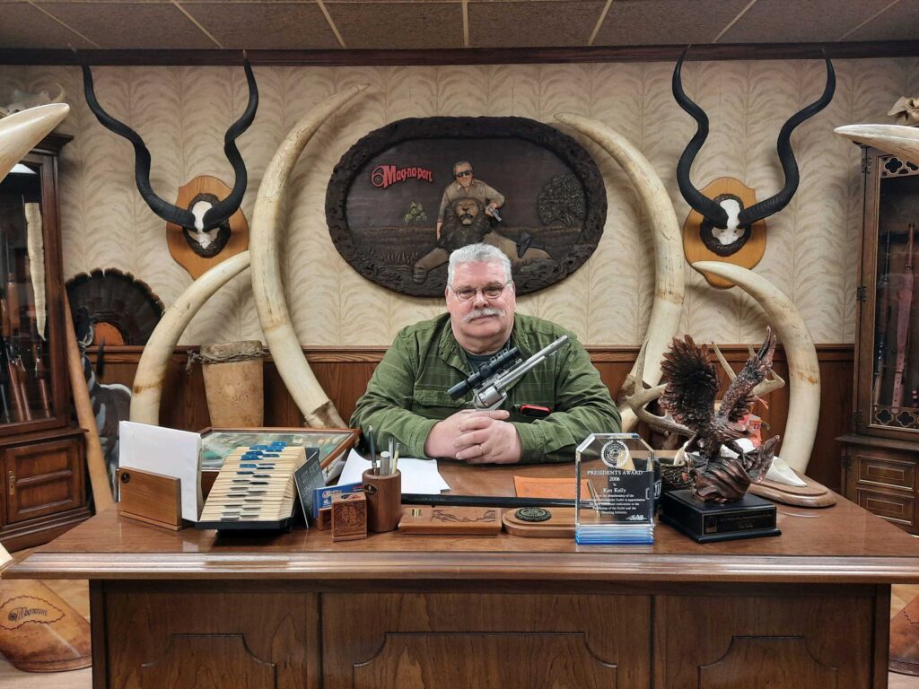 jeff hoover at larry kelly desk