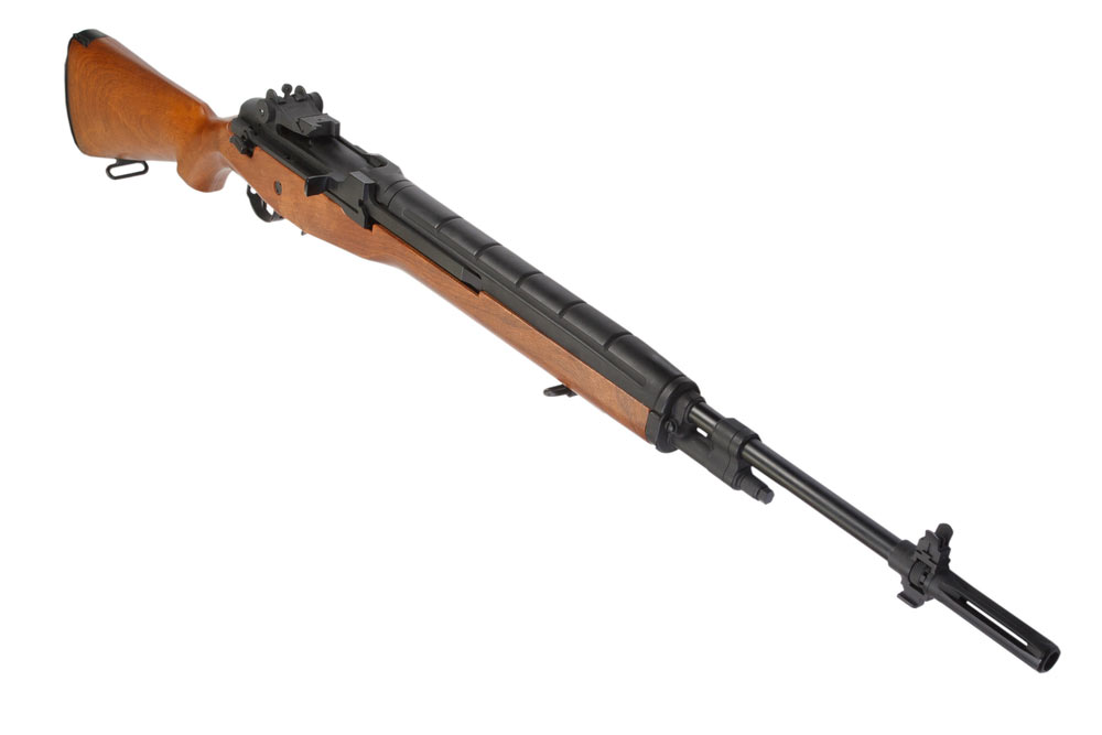 The M14 was one of the first battle rifles specifically chambered for the 7.62x51 NATO cartridge. The popular semiautomatic M1A is also fed the round.