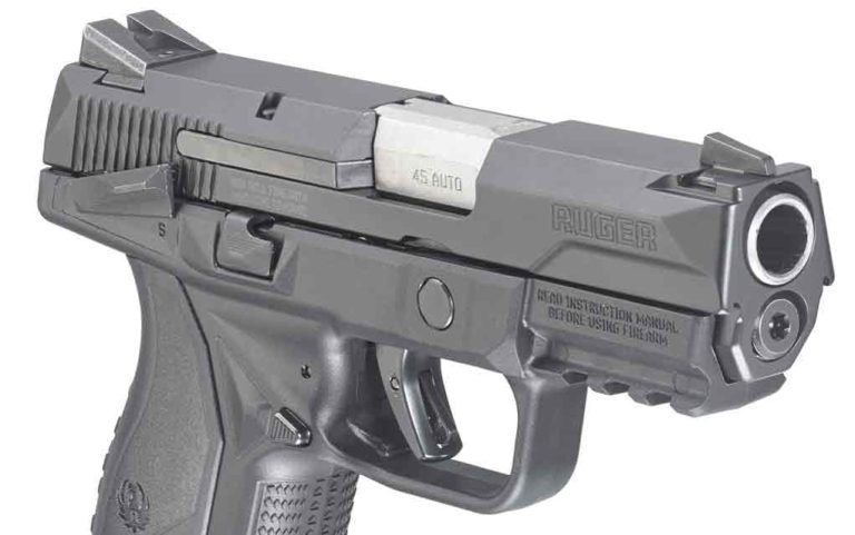 Ruger Releases American Pistol Compact .45 with Manual Safety