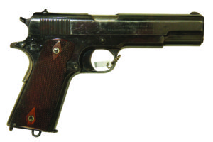 Pistol, .45, Model 1911, serial number 1