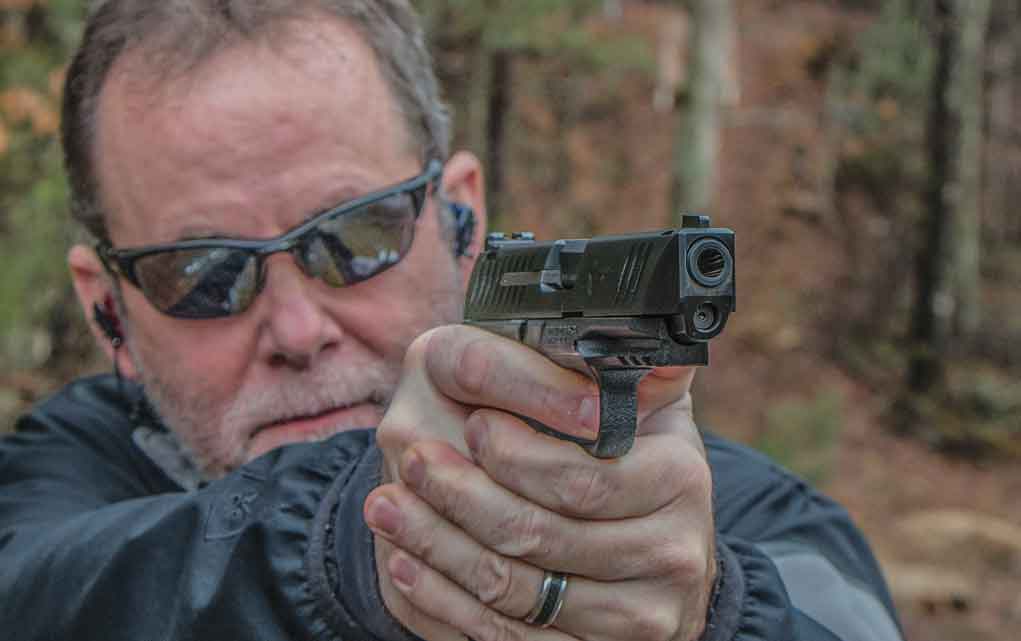 Too many defensive handgun shooters focus all their efforts on shooting, but weapon-craft — the ability to run a pistol — matters, too.pistol-drills-feat