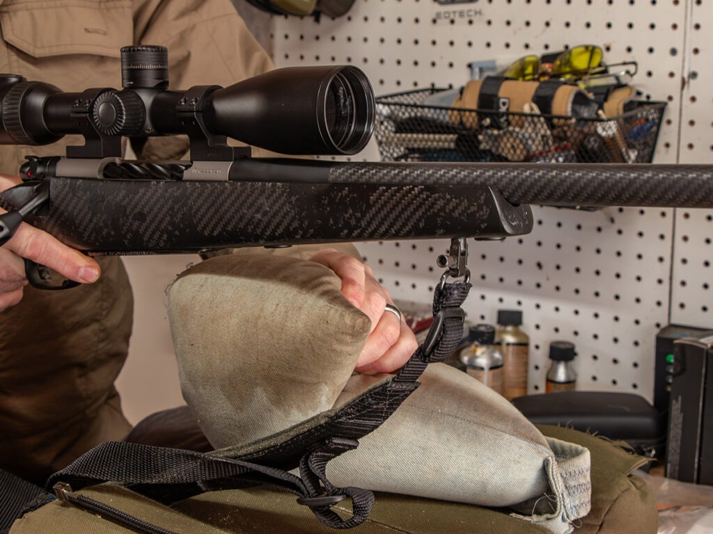 recoil reduction sling bag