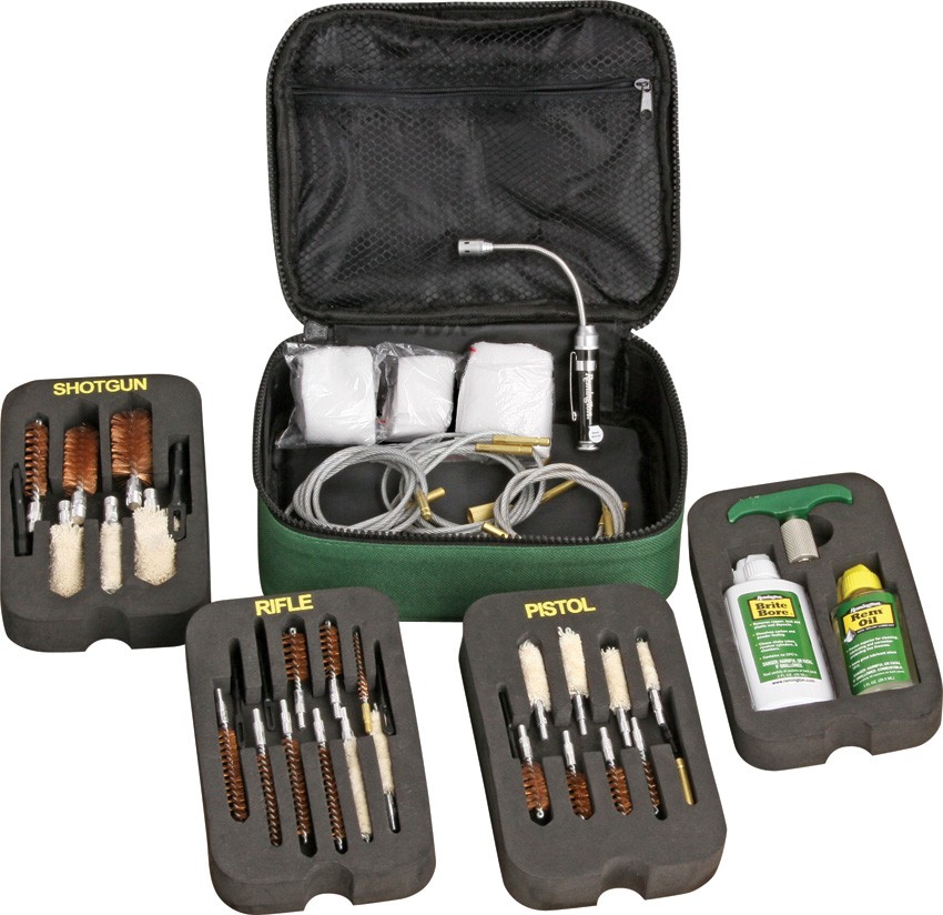 Gifts for Gun Owners: Any shooter will appreciate this Remington gun cleaning kit.