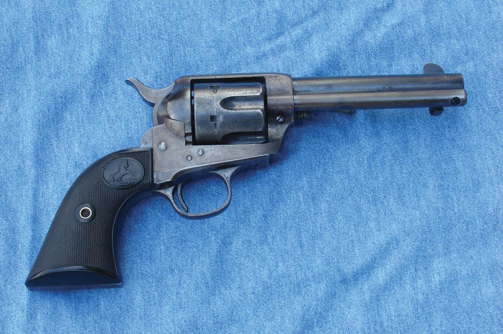 The Granddaddy and progenitor of all modern single-action revolvers is the Colt Single Action Army.