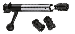 The new Sauer 404 can make the jump from medium to magnum calibers by swapping bolt heads.