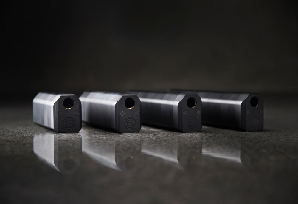 SilencerCo recently unveiled the Salvo 12, which it touts as the first commercially-viable shotgun suppressor. Photo: SilencerCo.