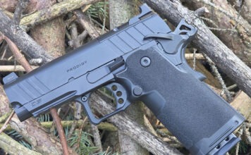 First Look: Springfield 1911 DS Prodigy 3.5″ Compact Crossover Pistol springfield prodigy 3-5 crossover