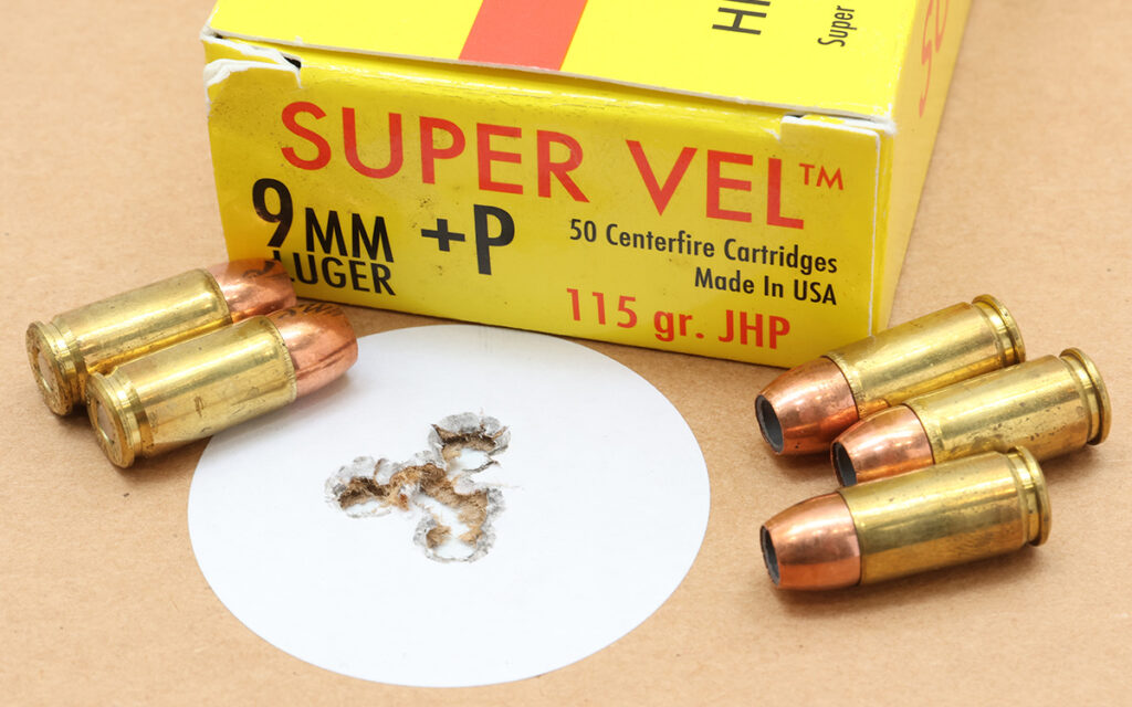 super vel 9mm target