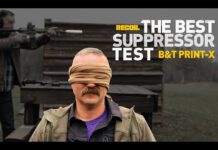 RECOIL’s The Best Suppressor Test | 5.56 NATO – Part 4: B&T Print-X SRBS-Ti suppressor test bt