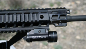 The TLR 1 on the 516 Patrol Rifle. I like it mounted on the bottom rail.