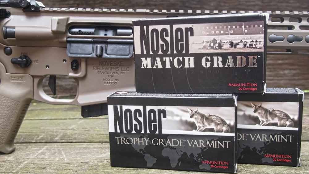 The 22 Nosler round is in a class by itself.